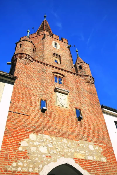 Kreutztor Ingolstadt City Bayern Germany Many Historical Attractions — стоковое фото