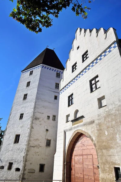 Neues Schloss Ingolstadt Miasto Bayern Niemcy Wieloma Historycznymi Atrakcjami — Zdjęcie stockowe
