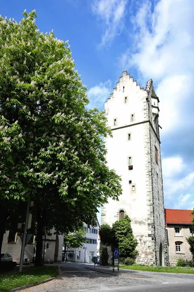 Ravensburg Uma Cidade Alemanha Com Muitas Atrações Históricas — Fotografia de Stock