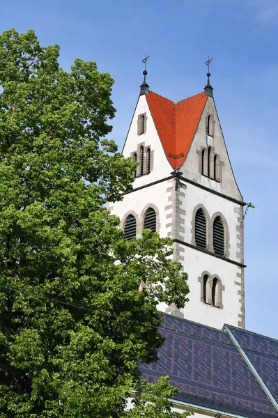 Liebfrauenkirche Ravensburg Ist Eine Stadt Deutschland Mit Vielen Historischen Sehenswürdigkeiten — Stockfoto
