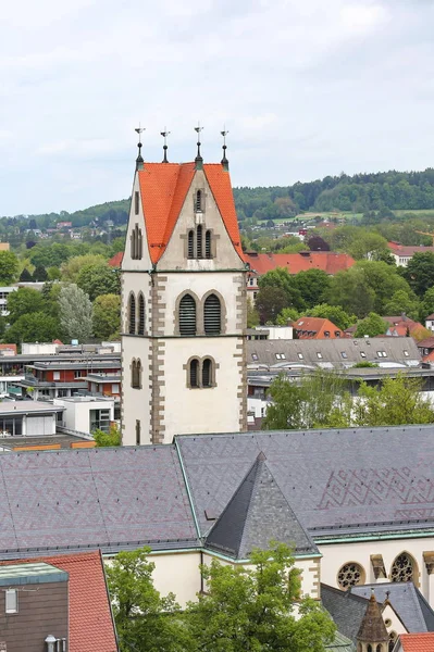 Liebfruenkirche Ravensburg 독일에 도시로 역사적으로 매혹적 도시이다 — 스톡 사진