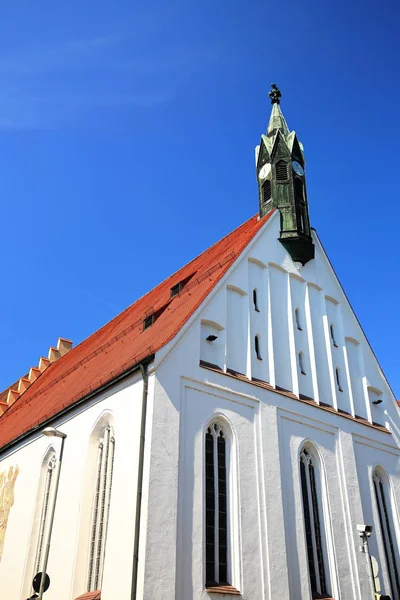 Spitalkirche Heilig Geist Ingolstadt Una Ciudad Bayern Alemania Con Muchas Imagen De Stock