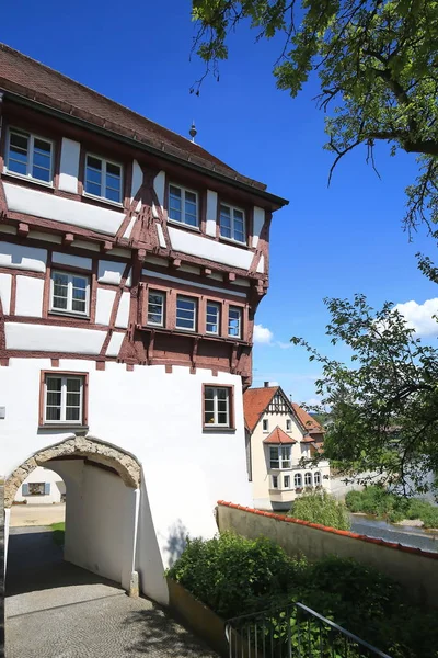 Riedlingen Miasto Niemczech Wieloma Historycznymi Atrakcjami — Zdjęcie stockowe