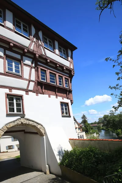 Riedlingen Est Une Ville Allemagne Avec Nombreuses Attractions Historiques — Photo