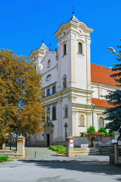 Францисканская Церковь Святого Иосифа Прешове Словакия — стоковое фото