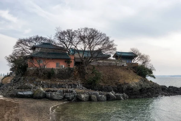 Ganworam Hermitage Seosan Sydkorea Den Berömda Eremitage Ligger Seosan Liten — Stockfoto