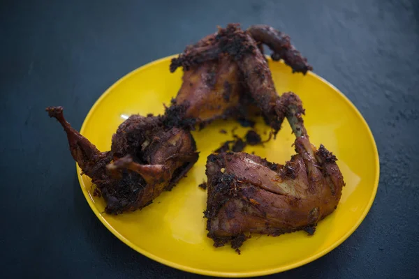 Traditional Malay Style Fried Chicken Spices — Stock Photo, Image