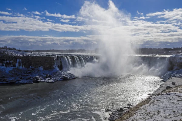 Velkolepé Niagara Vodopády Kanada — Stock fotografie