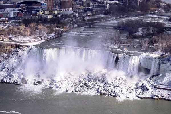 Kuzey Amerika Amerika Birleşik Devletleri Niagara Şelalesi Nde Amerikan Şelalesi — Stok fotoğraf