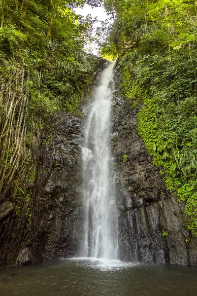 Saint Vincent Grenadines Caribbean Sea Dark View Falls — Stock Photo, Image