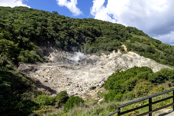 Santa Lúcia Soufriere Fontes Enxofre Mar Das Caraíbas — Fotografia de Stock