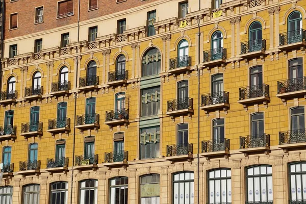 Ventana Casa Bilbao España — Foto de Stock