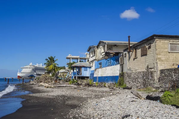 Dominica Ciudad Roseau Mar Caribe — Foto de Stock