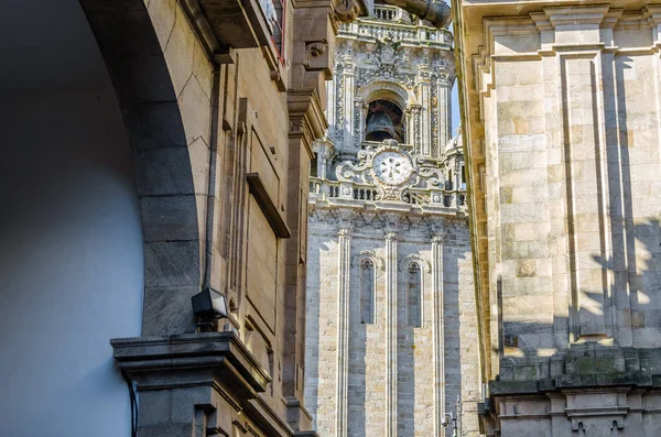 Arquitetura Religiosa Catedral Santiago Compostela Local Peregrinação Espanha — Fotografia de Stock