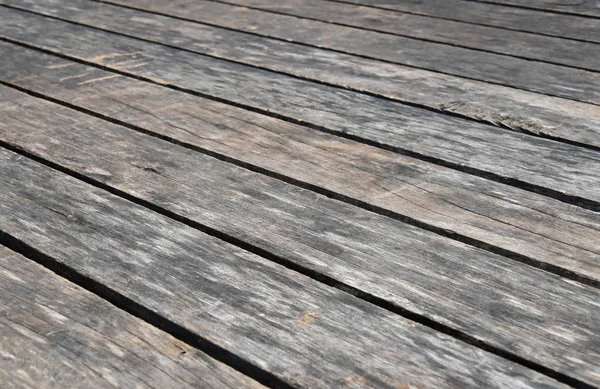 Oude Vintage Rustiek Verouderde Antieke Houten Planken Vloeroppervlak Met Spleten — Stockfoto