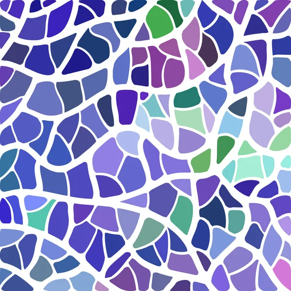 Abstract Stained Glass Mosaic Background Blue Violet — Stock Photo, Image