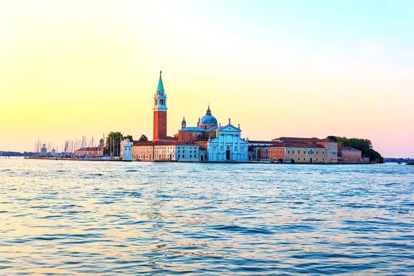 San Giorgio Maggiore Island View Lagune Van Venetië Italië — Stockfoto