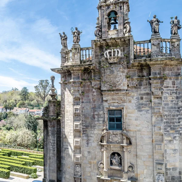 Santiago Compostela Kilisesi Galiçya Kuzey Spanya — Stok fotoğraf