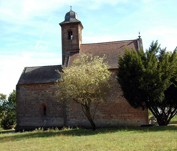 Güzel Kilise Binasının Manzarası — Stok fotoğraf