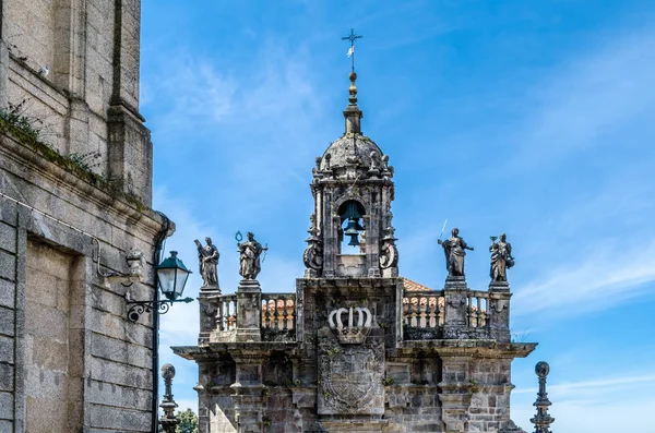 Kostel Santiagu Compostela Galicie Severní Španělsko — Stock fotografie