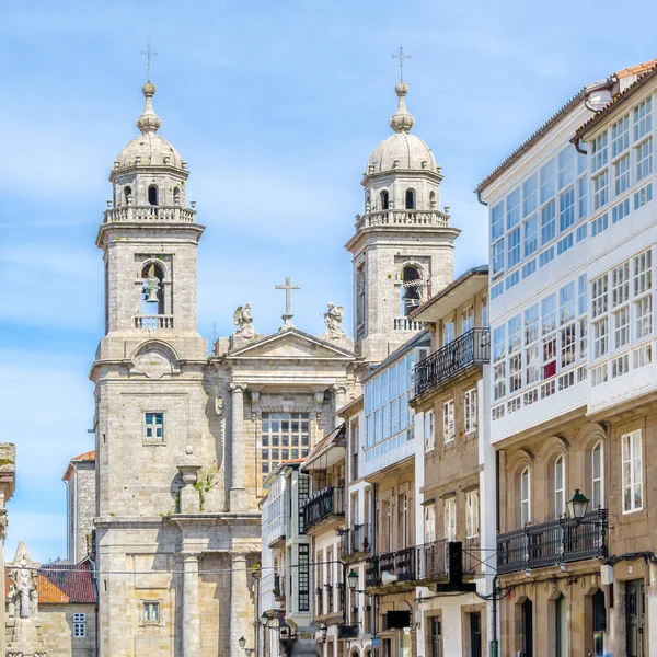 Chiesa Santiago Compostela Galizia Spagna Settentrionale — Foto Stock