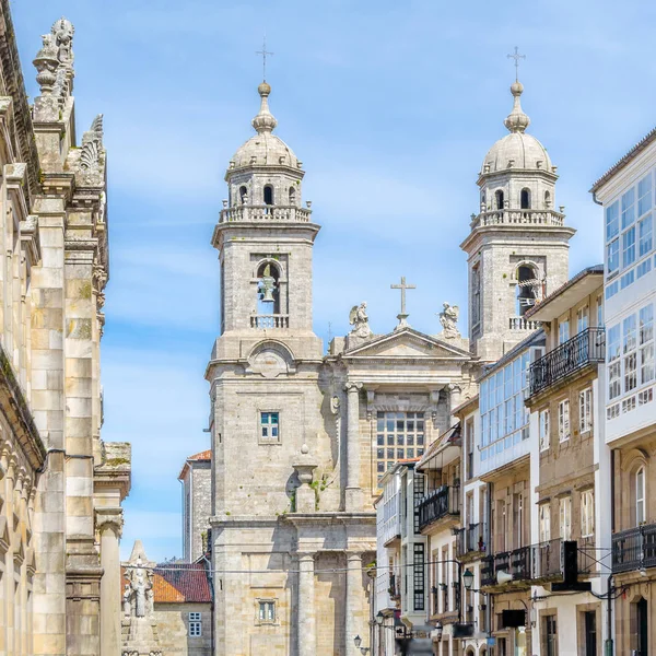 Chiesa Santiago Compostela Galizia Spagna Settentrionale — Foto Stock