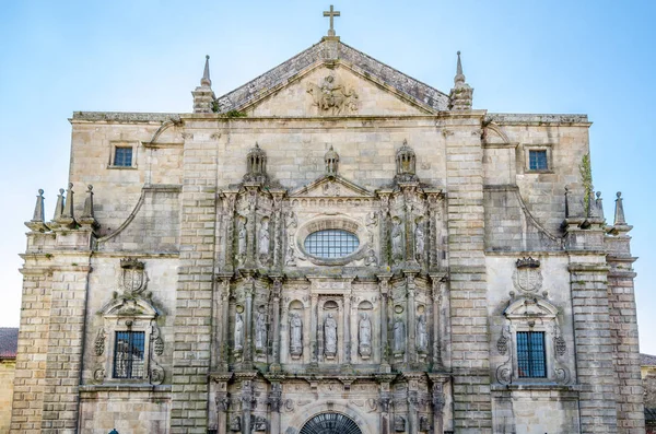 Chiesa Santiago Compostela Galizia Spagna Settentrionale — Foto Stock