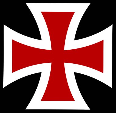 crusades knights templar christian cross maltese illustration clipart