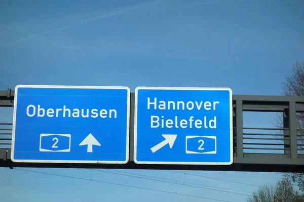 Federal Motorway Hannover Bielefeld — Stock Photo, Image