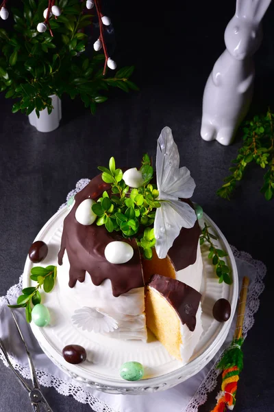Paskalya Kek Şeker Çikolata Sır — Stok fotoğraf