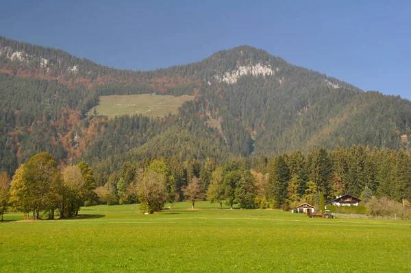 Vista Panorâmica Bela Paisagem Alpes — Fotografia de Stock