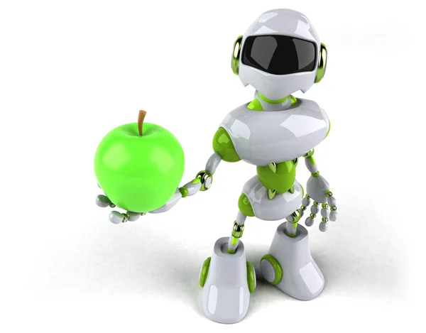 Πράσινο Ρομπότ Απεικόνιση — Φωτογραφία Αρχείου