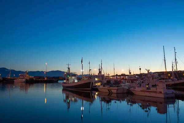 Husavik Harbour Iceland — Stock Photo, Image