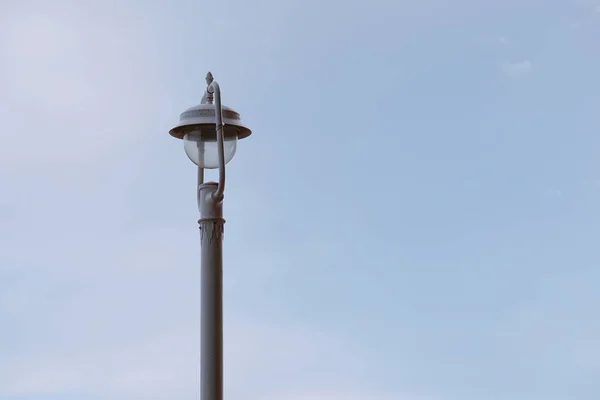 Lampadaire Dans Rue Bilbao Espagne — Photo