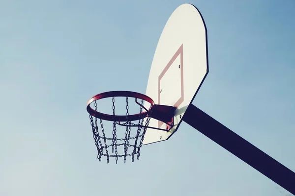 Desporto Basquetebol Rua Bilbau Espanha — Fotografia de Stock