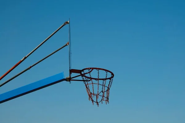 Desporto Basquetebol Rua Bilbau Espanha — Fotografia de Stock