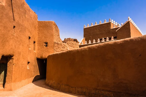 Ένα Παράδειγμα Των Παραδοσιακών Αραβικών Σπιτιών Από Λάσπη Και Πηλό — Φωτογραφία Αρχείου