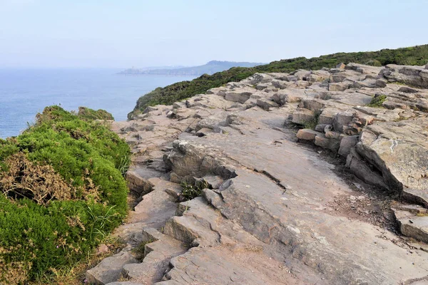 Obebodd Strand Vid Cap Frehel Frankrike — Stockfoto