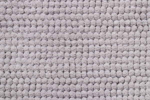 Textura Cinzenta Closeup Fundo Textura Toalha Banho Terry Cinza Sem — Fotografia de Stock
