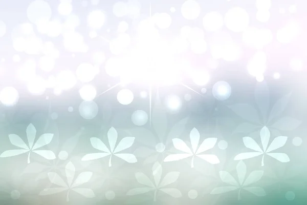 Абстрактний Весняний Або Літній Квітковий Фон Абстрактний Красивий Бірюзовий Білий — стокове фото