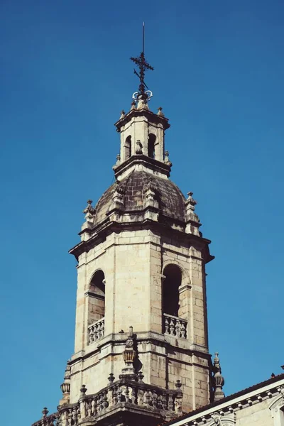 Architettura Della Chiesa Città Bilbao Spagna — Foto Stock