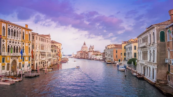 Imagem Cityscape Grande Canal Veneza Itália — Fotografia de Stock