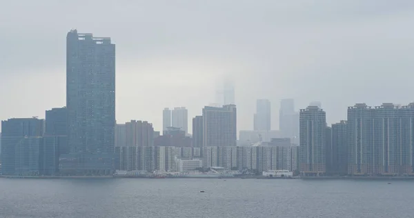 Кай Гонконг Березня 2019 Гонконг Забруднення Повітря — стокове фото
