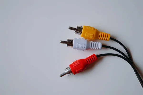 Audio Cable Internet New Technology — Stock Photo, Image