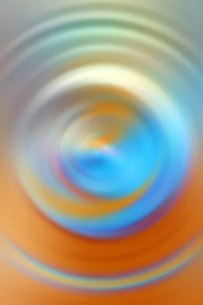 Abstract Blue Orange Spinning Circle Background — Stock Photo, Image