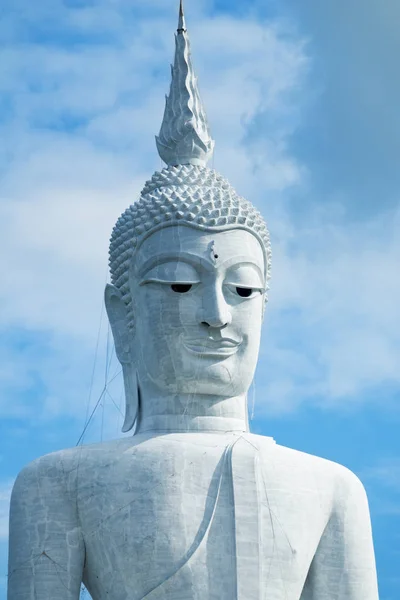 Giant Buddha Temple Wat Phu Manorom Mukdahan Thailand — Stock Photo, Image