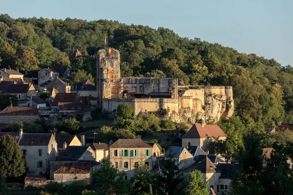 Den Byn Carlux Dordogne Dalen Aquitaine Frankrike — Stockfoto