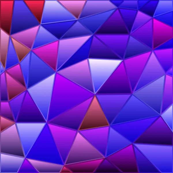 Abstract Stained Glass Triangle Mosaic Background Purple Violet — Stock Photo, Image