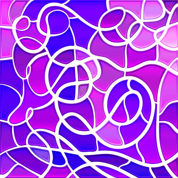 Fondo Mosaico Abstracto Vidrio Manchado Púrpura Violeta —  Fotos de Stock