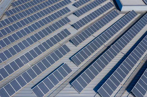 Panel Solarny Dachu — Zdjęcie stockowe
